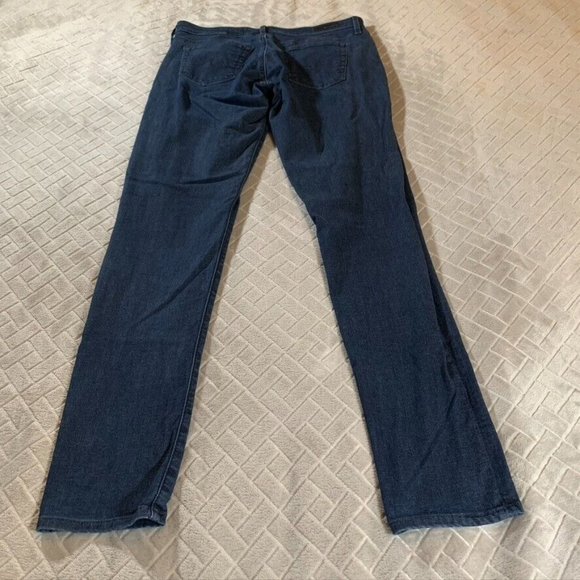 Adriano Goldschmied Womens 29 Denim Jeans Blue Skinny Legging Dark Wash Stretch - Picture 9 of 12